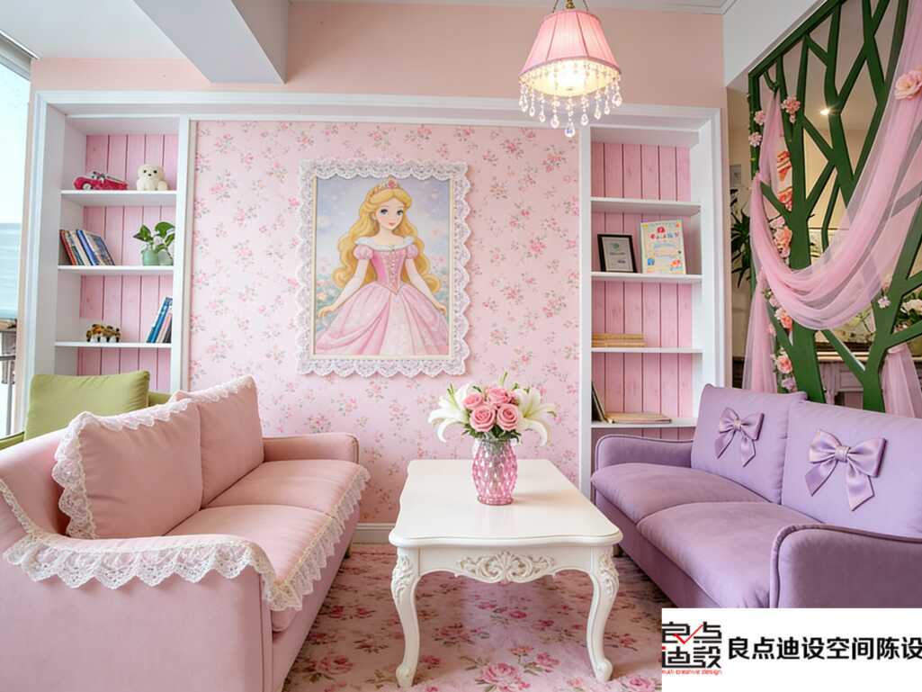 💖被问爆的少女心办公室软装设计!粉色系公主风办公区，谁看了不心动～